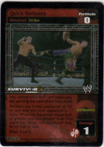 Quick Reflexes (SS3) Foil